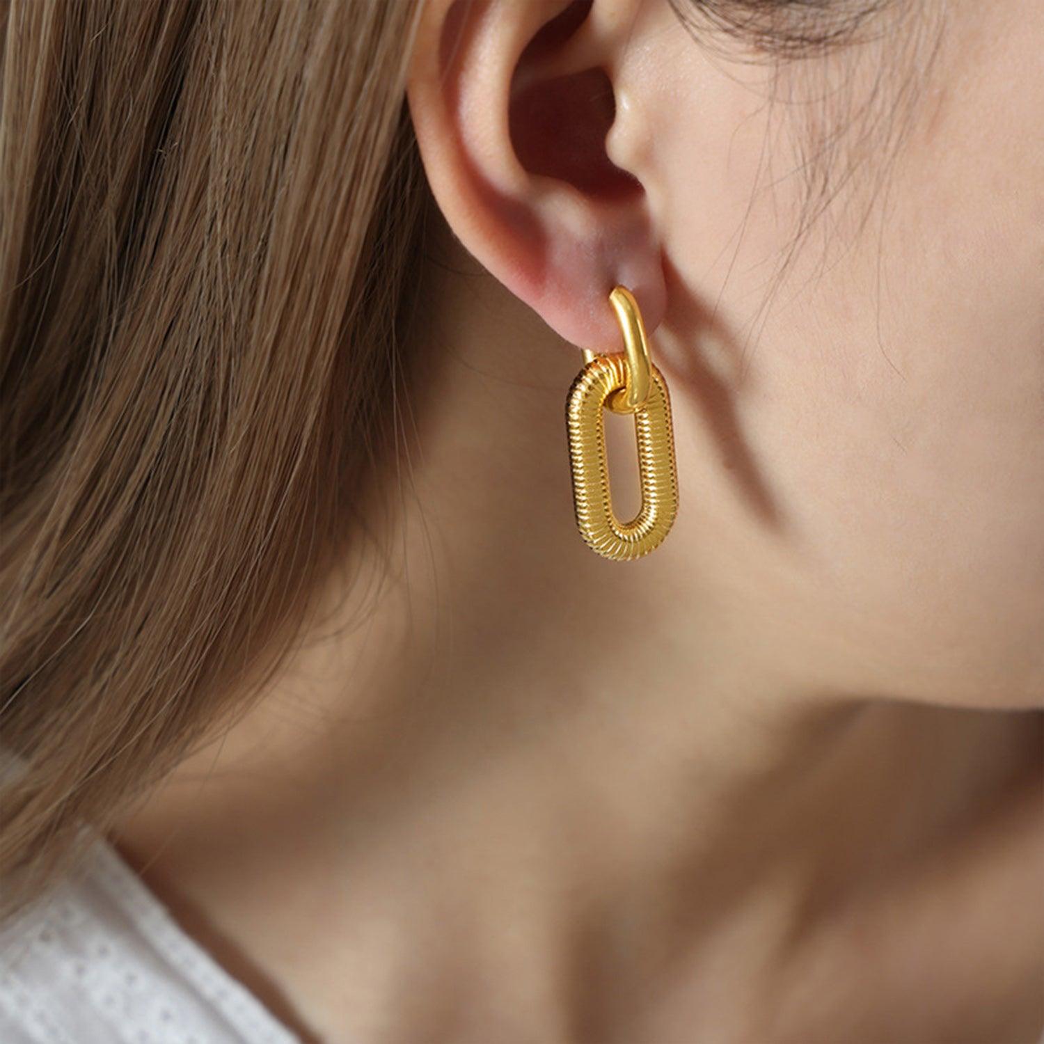 Titanium steel Dangle Earrings Carauana Store