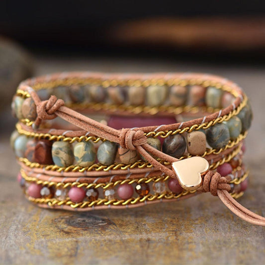 Crystal Bead Bracelet Carauana Store