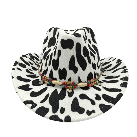 Cowboyhut einfarbig Filz Unisex