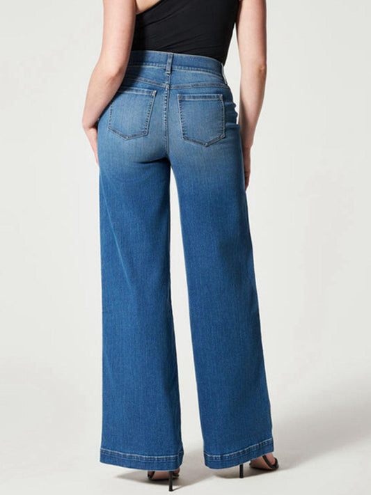 Wide Leg Long Jeans Carauana Store