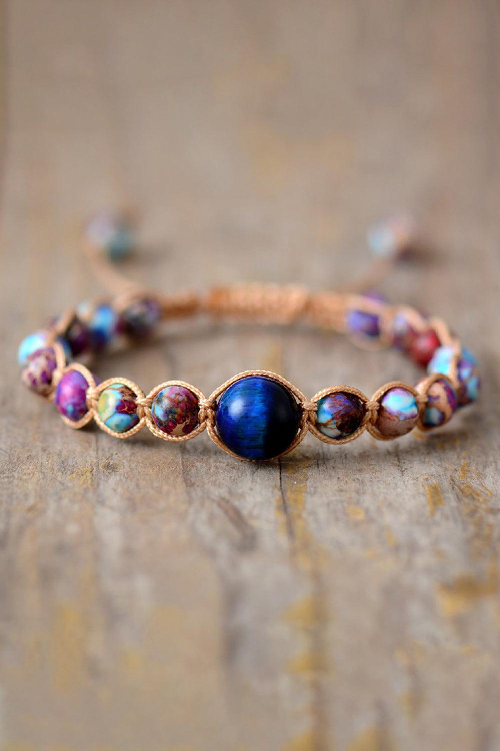 Imperial Jasper & Natural Stone Beaded Bracelet Carauana Store