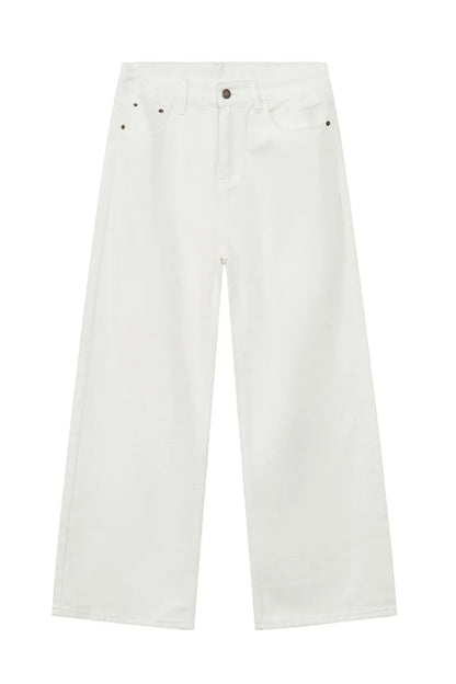 Wide Leg Jeans with Pockets Carauana Store