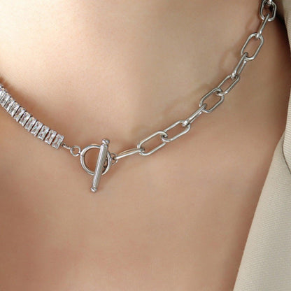 Titanium Steel Gold-Plated Necklace Carauana Store