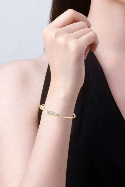 1.8 Carat Moissanite 925 Sterling Silver Bracelet Carauana Store