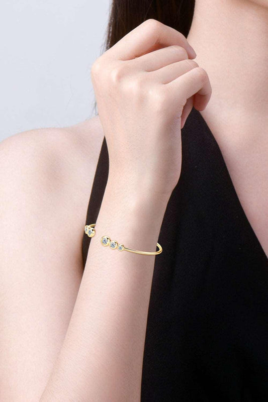 1.8 Carat Moissanite 925 Sterling Silver Bracelet Carauana Store