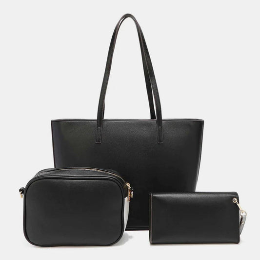 Nicole Lee USA 3-Piece Color Block Handbag Set Carauana Store