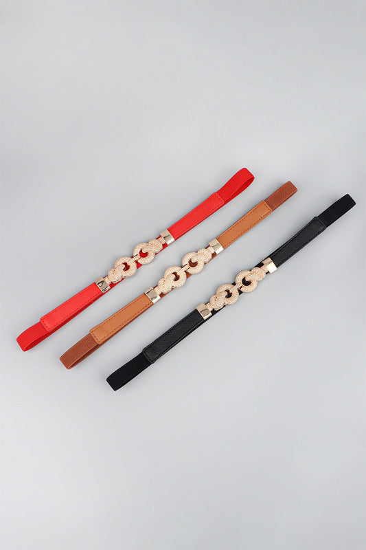 Zinc Alloy Buckle PU Leather Belt Carauana Store