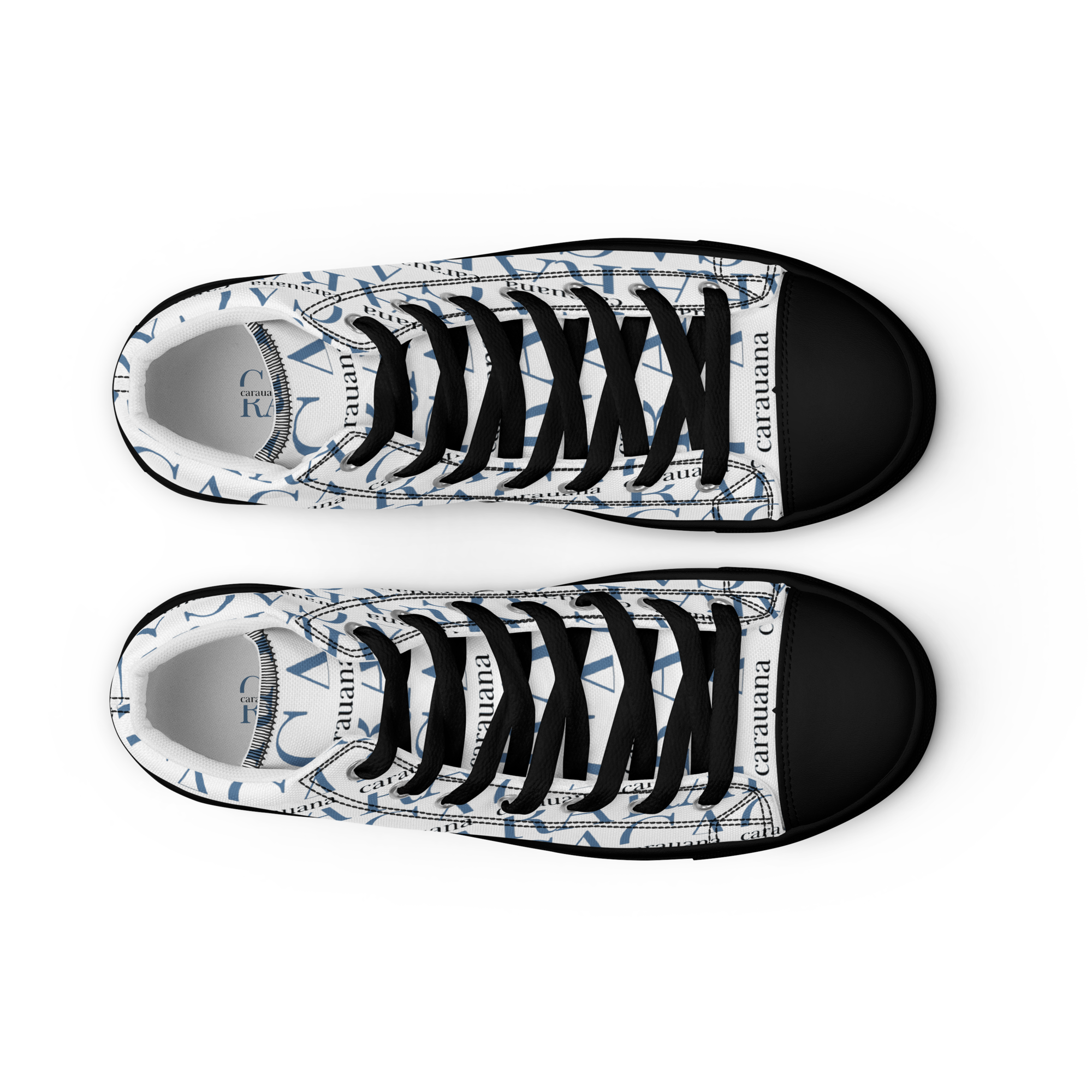 CARAUANA Fashionable high top canvas black ladies Carauana Store
