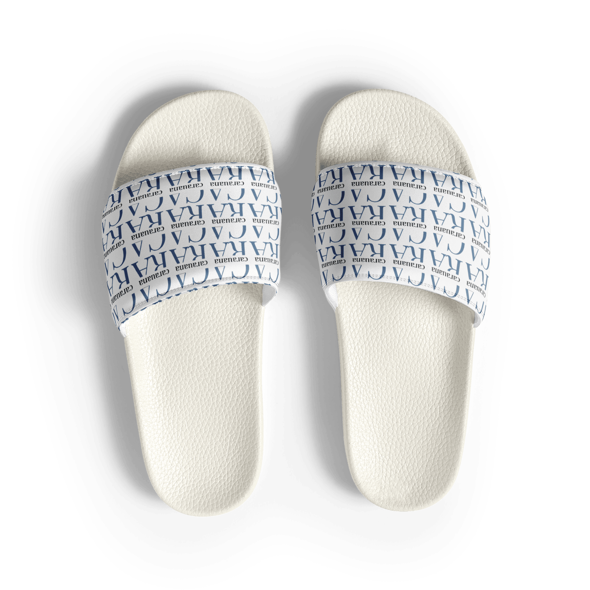 CARAUANA slides Men’s white Carauana Store