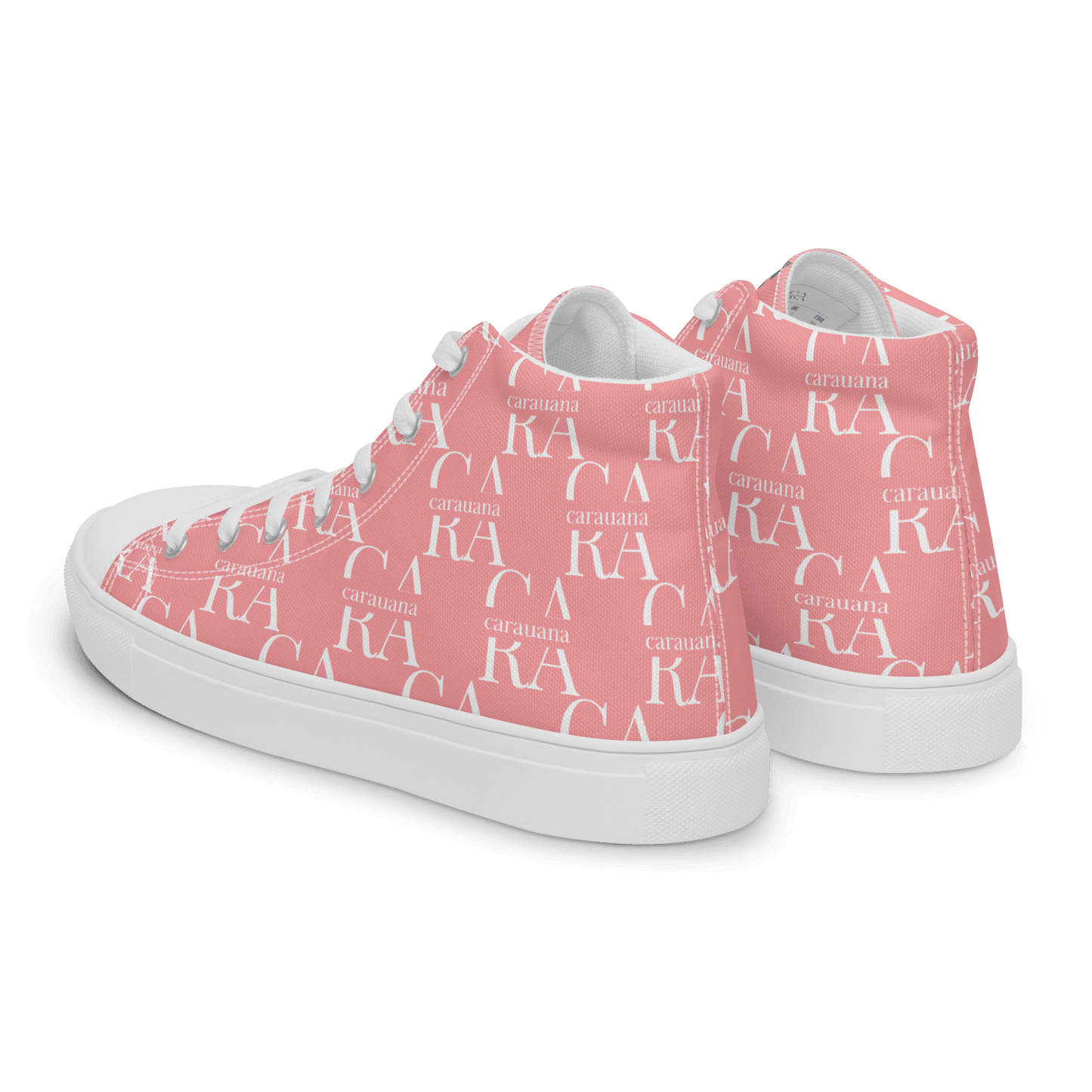 CARAUANA Hip Hop canvas shoes Pink Branded