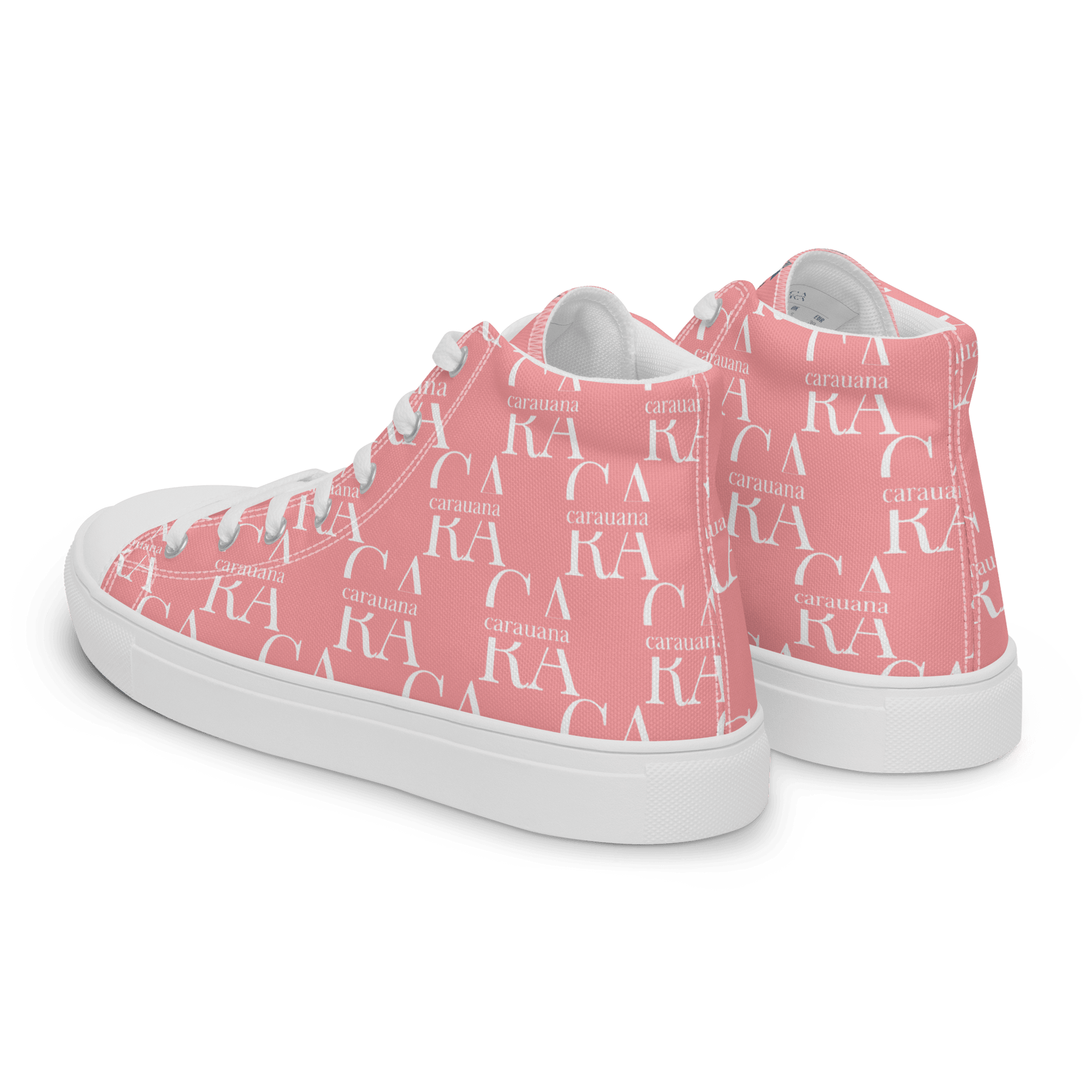 CARAUANA Hip Hop canvas shoes Pink Branded