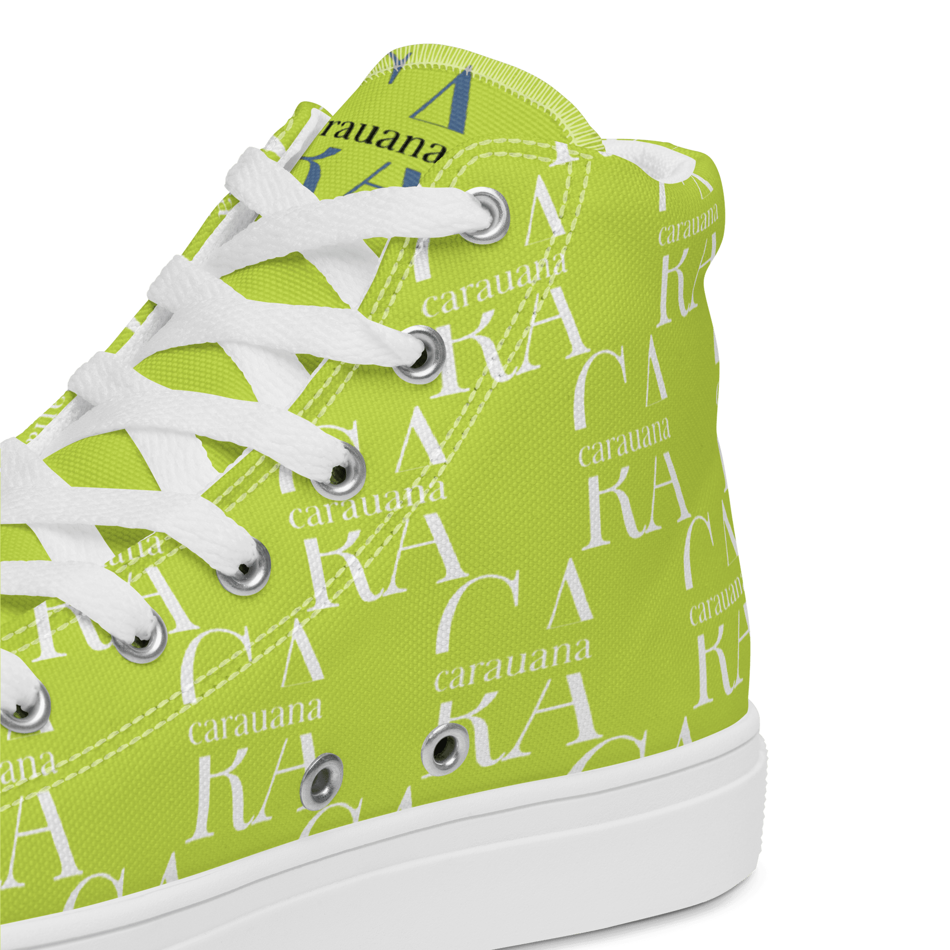 CARAUANA Hip Hop canvas shoes Lemon Branded