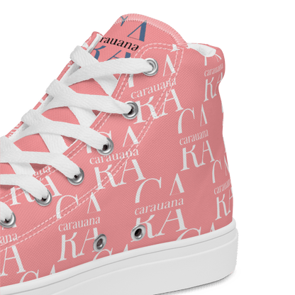 CARAUANA Hip Hop canvas shoes Pink Branded